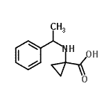 CAS#: 791555-07-2， 1-[(1-Phenylethyl)amino]cyclopropanecarboxylic acid