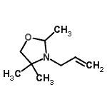 CAS 登录号：791746-39-9， 3-烯丙基-2,4,4-三甲基-1,3-恶唑烷