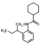 CAS#: 791830-85-8， N-(2-sec-Butylphenyl)cyclohexanecarboxamide