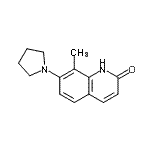 CAS 登录号：792149-18-9， 8-甲基-7-(1-吡咯烷基)-2(1H)-喹啉酮