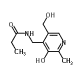 CAS#: 792153-41-4， N-{[3-Hydroxy-5-(hydroxymethyl)-2-methyl-4-pyridinyl]methyl}propanamide