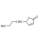 CAS#: 79263-61-9， 5-(1-Pentyn-1-yl)-2(5H)-furanone