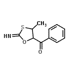 CAS#: 792846-03-8， (2-Imino-4-methyl-1,3-oxathiolan-5-yl)(phenyl)methanone