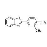 结构式 CAS# 792946-65-7, 4-(1,3-苯并恶唑-2-基)-2-甲基苯胺