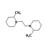 CAS#: 793631-68-2， 1,1'-(1,2-Ethanediyl)bis(2-methylpiperidine)