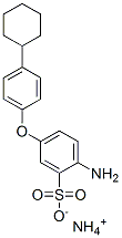 CAS#: 79392-36-2， Azanium 2-Amino-5-(4-Cyclohexylphenoxy)Benzenesulfonate