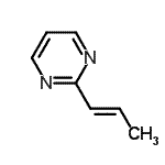 CAS 登录号：79432-85-2， 2-[(1E)-1-丙烯-1-基]嘧啶