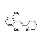 CAS#: 794472-43-8， 2-[(E)-2-(2,6-Dimethylphenyl)vinyl]piperidine