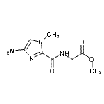 CAS#: 794529-80-9， Methyl N-[(4-amino-1-methyl-1H-imidazol-2-yl)carbonyl]glycinate