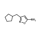 CAS#: 794566-79-3， 3-(Cyclopentylmethyl)-1,2-oxazol-5-amine