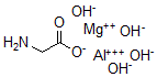 CAS#: 79517-79-6， Aluminum Magnesium 2-Aminoacetate Tetrahydroxide