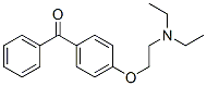 结构式 CAS# 796-77-0, 4-[2-(二乙基氨基)乙氧基]二苯甲酮