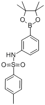 structure of CAS# 796061-08-0, 3-(Toluene-4-Sulfonylamino)Phenylboronic Acid Pinacol Ester;N-[3-(4,4,5,5-TETRAMETHYL-1,3,2-DIOXABOROLAN-2-YL)PHENYL]-P-TOLUENEULFONAMIDE;3-(P-Toluenesulfonylamino)Benzeneboronic Acid Pinacol Ester, 97%;3-(TOLUENE-4-SULFONYLAMINO)PHENYLBORONIC ACID, PINACOL ESTER