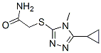 CAS#: 796064-20-5， 2-[(5-Cyclopropyl-4-Methyl-4H-1,2,4-Triazol-3-Yl)Thio]-Acetamide