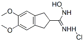 CAS#: 79660-76-7， N'-Hydroxy-5,6-Dimethoxy-2,3-Dihydro-1H-Indene-2-Carboximidamide Hydrochloride