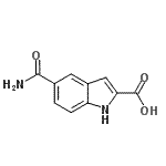 CAS#: 796870-67-2， 5-Carbamoyl-1H-indole-2-carboxylic acid