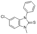 CAS#: 79759-87-8， 5-Chloro-1-Methyl-3-Phenylbenzimidazole-2-Thione