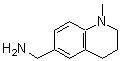 structure of CAS# 797807-54-6, 1-(1-Methyl-1,2,3,4-tetrahydro-6-quinolinyl)methanamine;(1-methyl-1,2,3,4-tetrahydroquinolin-6-yl)methanamine;(1-methyl-1,2,3,4-tetrahydroquinolin-6-yl)methylamine;(1-methyl-6-1,2,3,4-tetrahydroquinolyl)methylamine