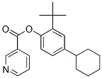 CAS#: 79781-87-6， (2-Tert-Butyl-4-Cyclohexylphenyl) Pyridine-3-Carboxylate