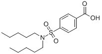 CAS#: 79787-04-5， 4-(Dipentylsulfamoyl)Benzoic Acid