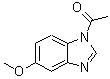 CAS#: 79938-46-8， 1-(5-Methoxy-1H-benzimidazol-1-yl)ethanone