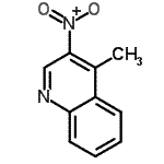 structure of CAS# 79965-62-1, 4-Methyl-3-nitroquinoline