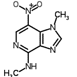 CAS#: 799780-76-0， N,1-Dimethyl-7-nitro-1H-imidazo[4,5-c]pyridin-4-amine