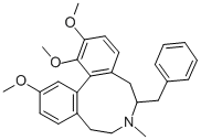 CAS#: 79989-22-3， (+-)-6-Benzyl-7-Methyl-5,6,8,9-Tetrahydro-1,2,12-Trimethoxy-7H-Dibenz(d,f)Azonine