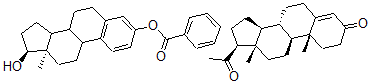 CAS#: 8000-03-1， Estradiol benzoate mixed with progesterone