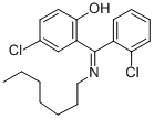 CAS#: 80018-12-8， 2-(Heptylimino-(2-Chlorophenyl)Methyl)-4-Chlorophenol