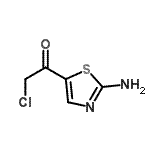 CAS#: 800398-96-3， 1-(2-Amino-1,3-thiazol-5-yl)-2-chloroethanone