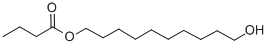 structure of CAS# 80054-63-3, 10-Hydroxydecyl Butyrate