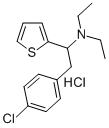 CAS#: 80154-72-9， alpha-(4-Chlorobenzyl)-N,N-Diethyl-2-Thenylamine Hydrochloride