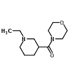 CAS#: 802255-22-7， (1-Ethyl-3-piperidinyl)(4-morpholinyl)methanone