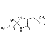 CAS#: 802322-75-4， Methyl 4-isobutyl-2-methyl-5-oxo-2-imidazolidinecarboxylate
