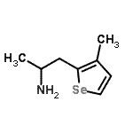 CAS#: 802618-08-2， 1-(3-Methyl-2-selenophenyl)-2-propanamine