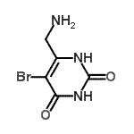 CAS#: 802895-55-2， 6-(Aminomethyl)-5-bromo-2,4(1H,3H)-pyrimidinedione