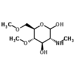 CAS 登录号：802899-67-8， 2-脱氧-4,6-二-O-甲基-2-(甲基氨基)-D-吡喃葡萄糖