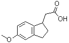 CAS#: 80370-87-2， (5-Methoxy-2,3-dihydro-1H-inden-1-yl)acetic acid