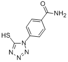 CAS 登录号：80407-52-9， 1-(4-氨基甲酰苯基)-5-巯基四唑