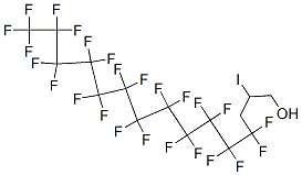 CAS#: 80459-24-1， 4,4,5,5,6,6,7,7,8,8,9,9,10,10,11,11,12,12,13,13,14,14, 15,15,15-Pentacosafluoro-2-Iodo-1-Pentadecanol