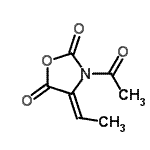 CAS#: 80465-34-5， (4Z)-3-Acetyl-4-ethylidene-1,3-oxazolidine-2,5-dione