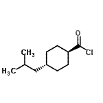 CAS 登录号：80488-65-9， 反式-4-异丁基环己烷羰基氯化物