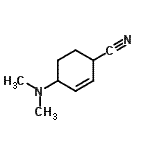 CAS 登录号：807345-42-2， 4-(二甲基氨基)-2-环己烯-1-甲腈