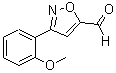 CAS#: 808740-33-2， 3-(2-methoxyphenyl)isoxazole-5-carbaldehyde