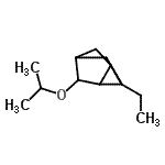 CAS#: 80901-69-5， 1-Ethyl-3-isopropoxytricyclo[2.2.1.0<sup>2,6</sup>]heptane