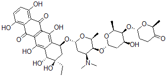 CAS#: 80930-57-0， beta-Isorhodomycinone