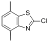 structure of CAS# 80945-84-2, 2-Chloro-4,7-Dimethyl-Benzothiazole;Benzothiazole, 2-Chloro-4,7-Dimethyl- (9CI)