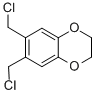structure of CAS# 80985-34-8, 6,7-Bis(Chloromethyl)-2,3-Dihydro-1,4-Benzodioxin;6,7-Bis(Chloromethyl)-2,3-Dihydro-1,4-Benzodioxin;Ec-000.1437