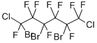 structure of CAS# 81059-82-7, 1,3,5-Tribromo-1,6-Dichlorononafluorohexane;1,6-DICHLORONONAFLUORO-1,3,5-TRIBROMOHEXANE;1,3,5-TRIBROMO-1,6-DICHLORONONAFLUOROHEXANE